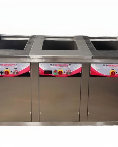 3 GÖZLÜ MANUEL ULTRASONİK YIKAMA MAKİNASI - 100Lx3